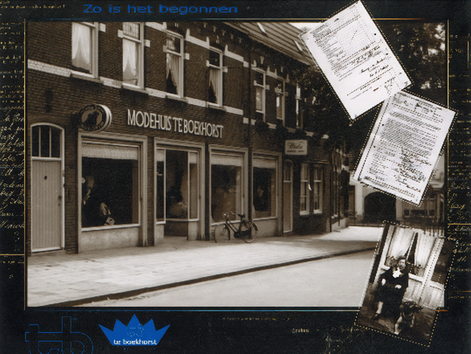 Modehuis te Boekhorst in 's Heerenberg dat in 1905 is opgericht. Dit is de voorganger van te Boekhorst Wonen.