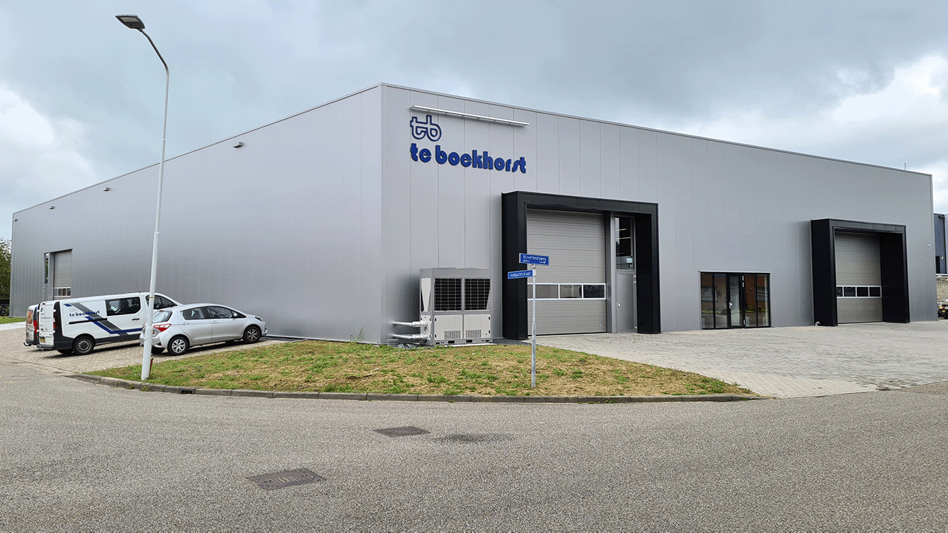 De tweede productielocatie van te Boekhorst Meubelproductions b.v. in Ulft. Op deze locatie bevindt zich de houtbewerking.